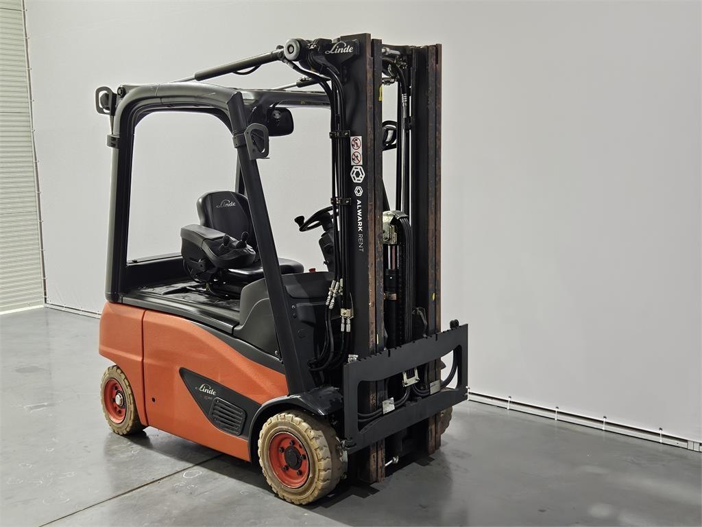 Linde E16P Elektriniai šakiniai krautuvai