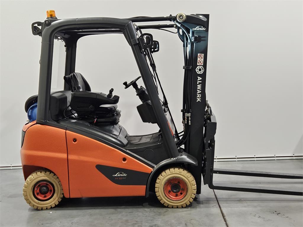 Linde H18T LPG (dujiniai) krautuvai