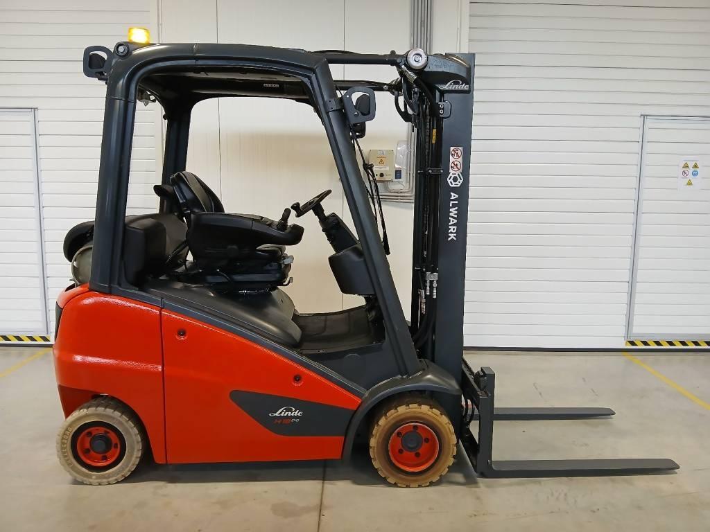 Linde H18T LPG (dujiniai) krautuvai