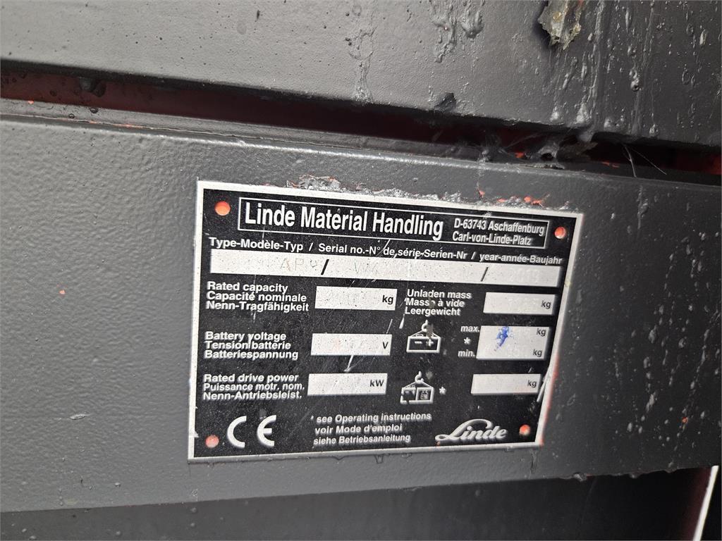 Linde L20AP Rankiniai padėklų rietuvai