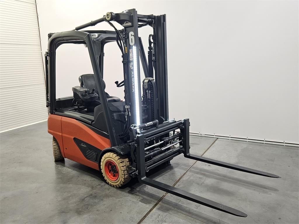 Linde E16 Elektriniai šakiniai krautuvai