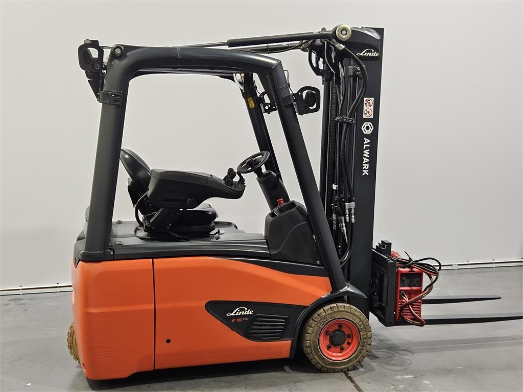 Linde E16 Elektriniai šakiniai krautuvai