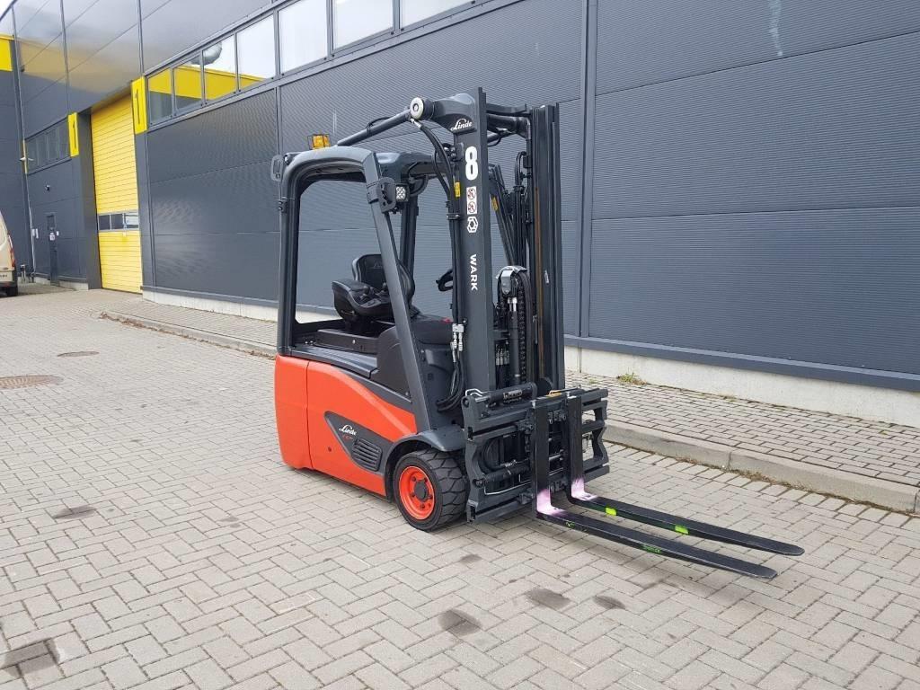 Linde E16C Elektriniai šakiniai krautuvai