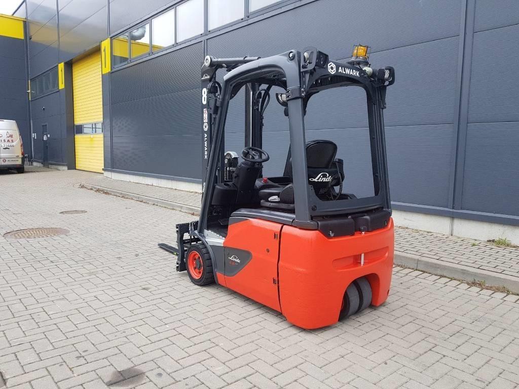 Linde E16C Elektriniai šakiniai krautuvai