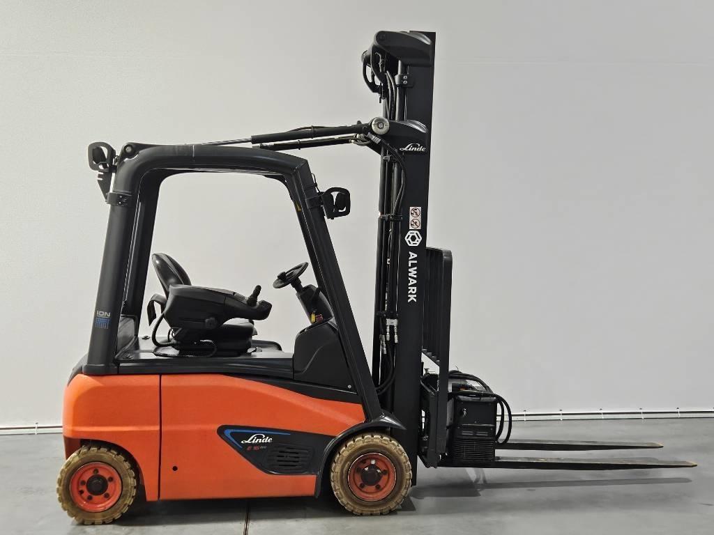 Linde E16P LI-ION Elektriniai šakiniai krautuvai