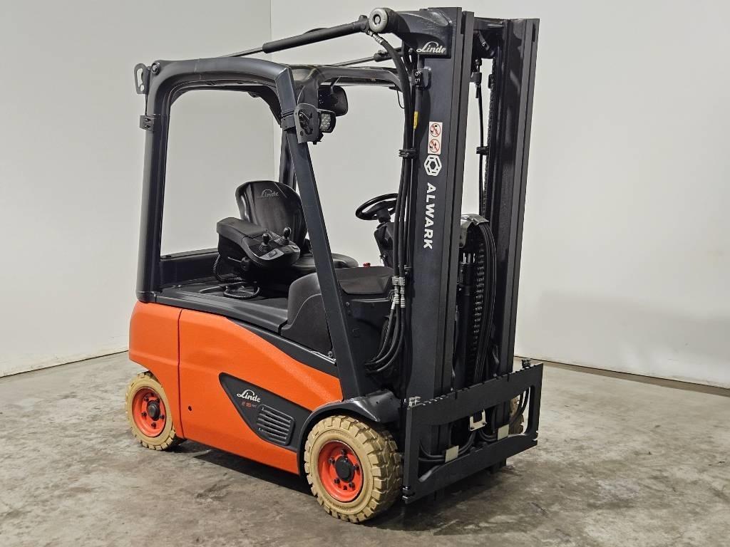 Linde E16P Elektriniai šakiniai krautuvai