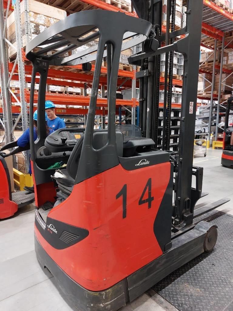 Linde R14 Šakiniai krautuvai su prailgintu keltuvu