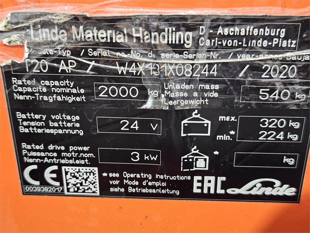 Linde T20AP Mažų aukščių keltuvai