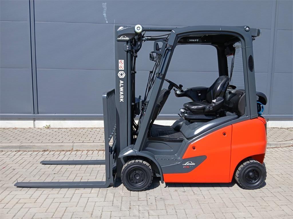Linde H16T LPG (dujiniai) krautuvai